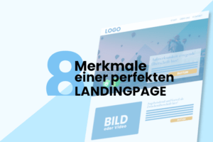 Elemente einer Landingpage