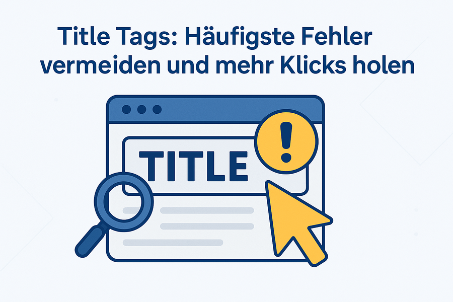 Title Tags: Die häufigsten Fehler und wie du sie vermeidest