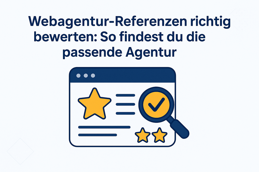 Webagentur Referenzen richtig bewerten