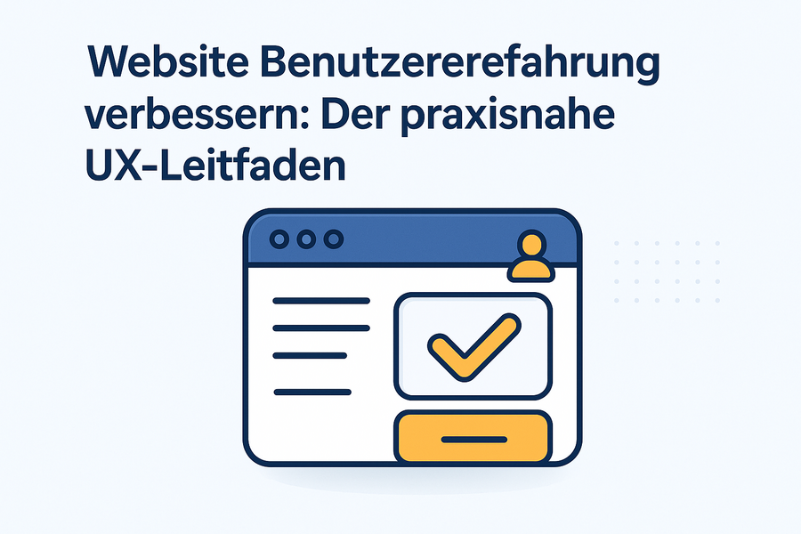 Website Benutzererfahrung verbessern