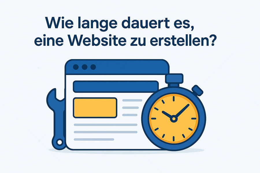 Wie lange dauert es eine Website zu erstellen?