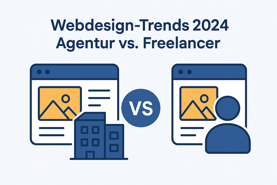 Webdesign-Trends 2024: Agentur vs. Freelancer