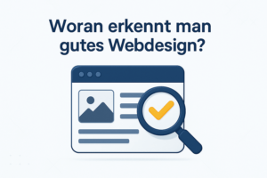Woran erkennt man gutes Webdesign