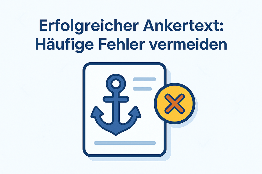 Erfolgreicher Ankertext: Häufige Fehler vermeiden