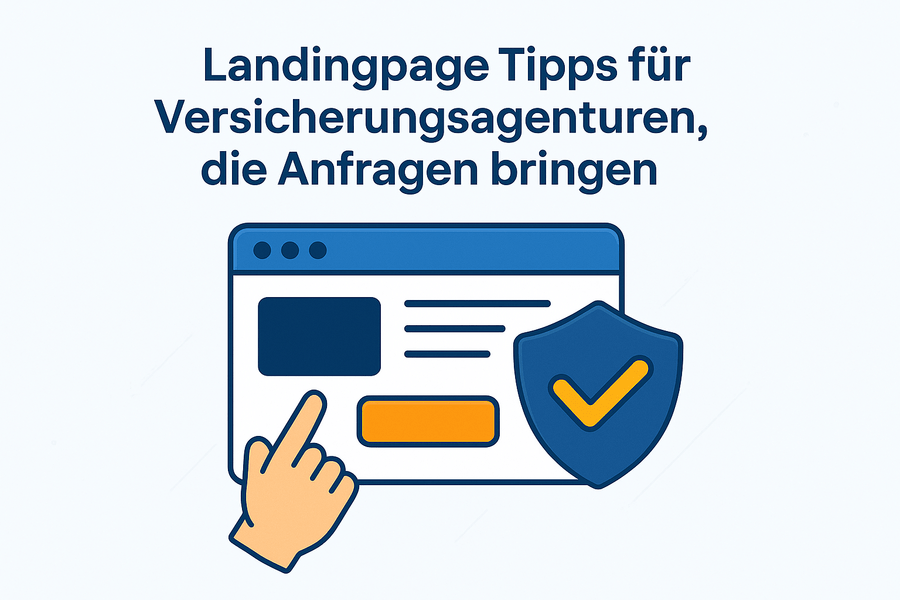 Landingpage Tipps für Versicherungsagenturen