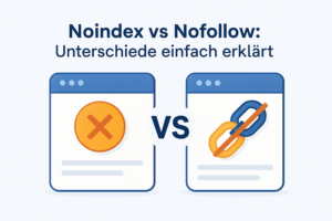 Noindex vs. Nofollow: Unterschiede erklärt