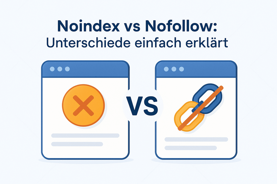 Noindex vs. Nofollow: Unterschiede erklärt