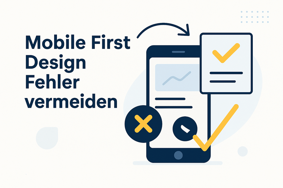 Mobile First Design: Häufige Fehler vermeiden