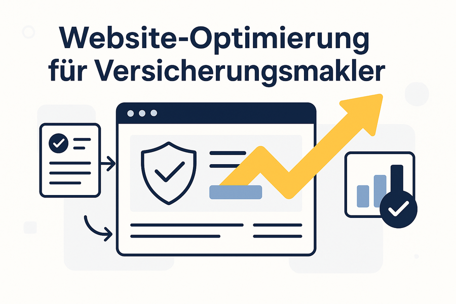 Website-Optimierung für Versicherungsmakler