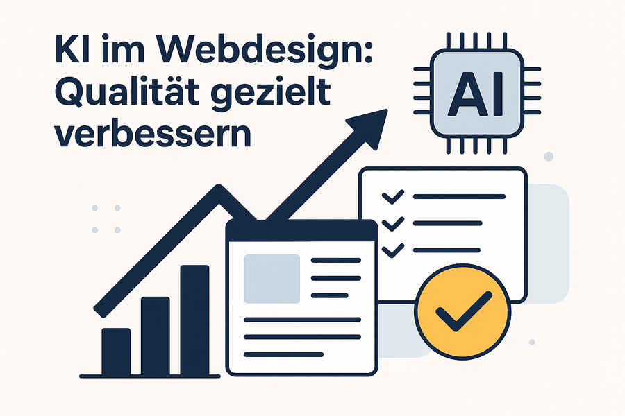 Wie KI Webdesign-Qualität verbessern kann