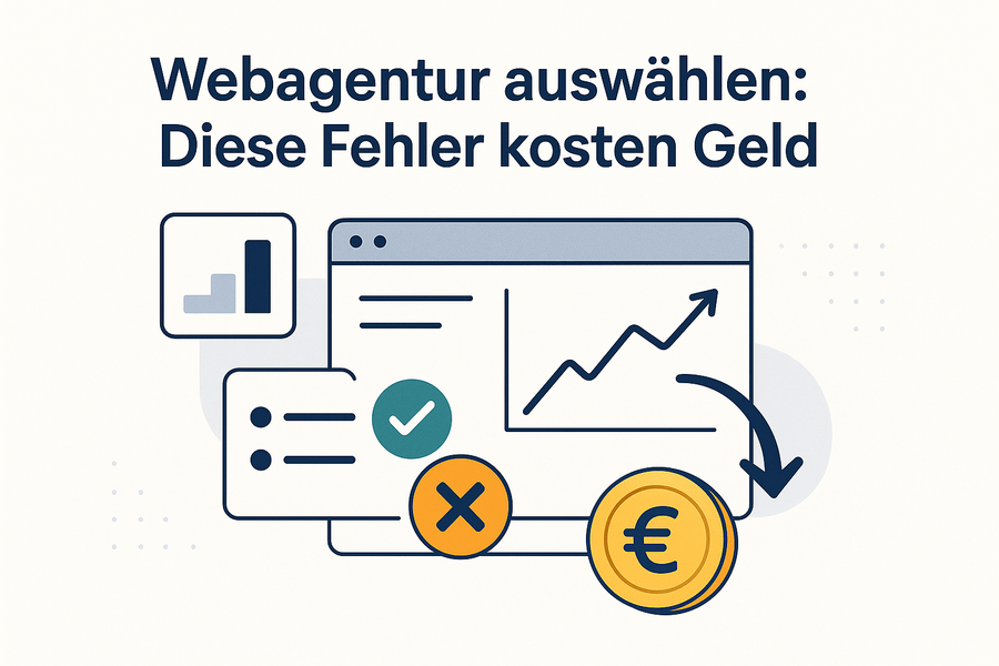 Webagentur Auswahl: Kritische Fehler vermeiden