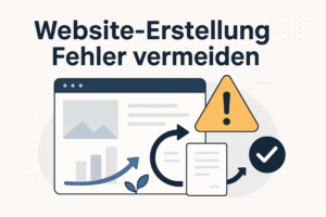 Fehler beim Erstellen einer Website vermeiden