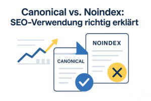 Canonical vs. Noindex: SEO-Verwendung richtig erklärt