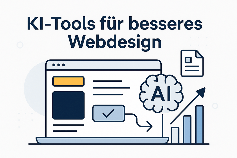 KI-Tools zur Optimierung von Webdesigns